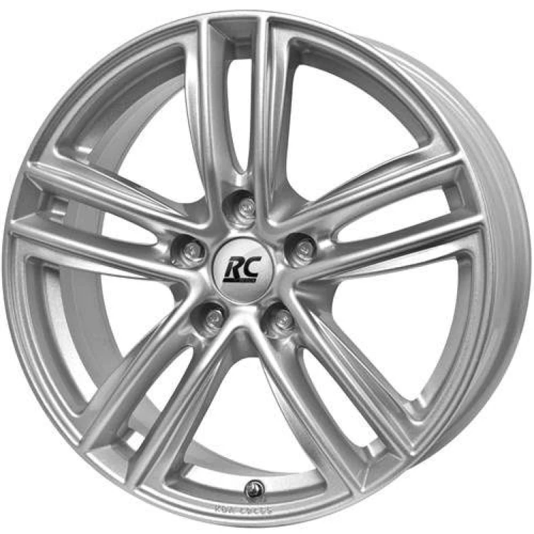 Felga aluminiowa RC Design RC27 Kristallsilber 6.5" x 16" 5x114.3 ET 32