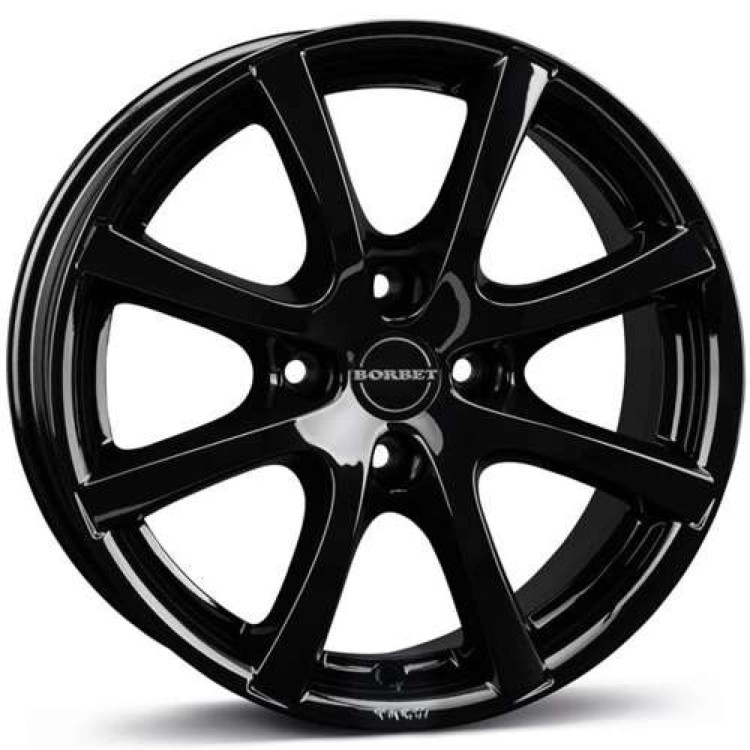Felga aluminiowa Borbet LV Black 7.0" x 17" 4x108 ET 32