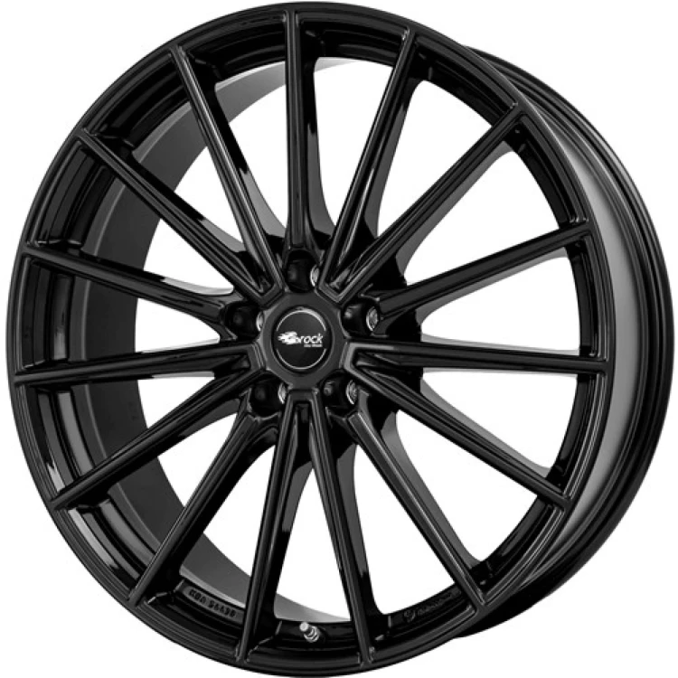 Felga aluminiowa Brock B43 black 8.0" x 20" 5x108 ET 44