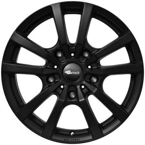 Felga aluminiowa RC Design RC25T Schwarz Klar Matt 7.0" x 17" 5x108 ET 46