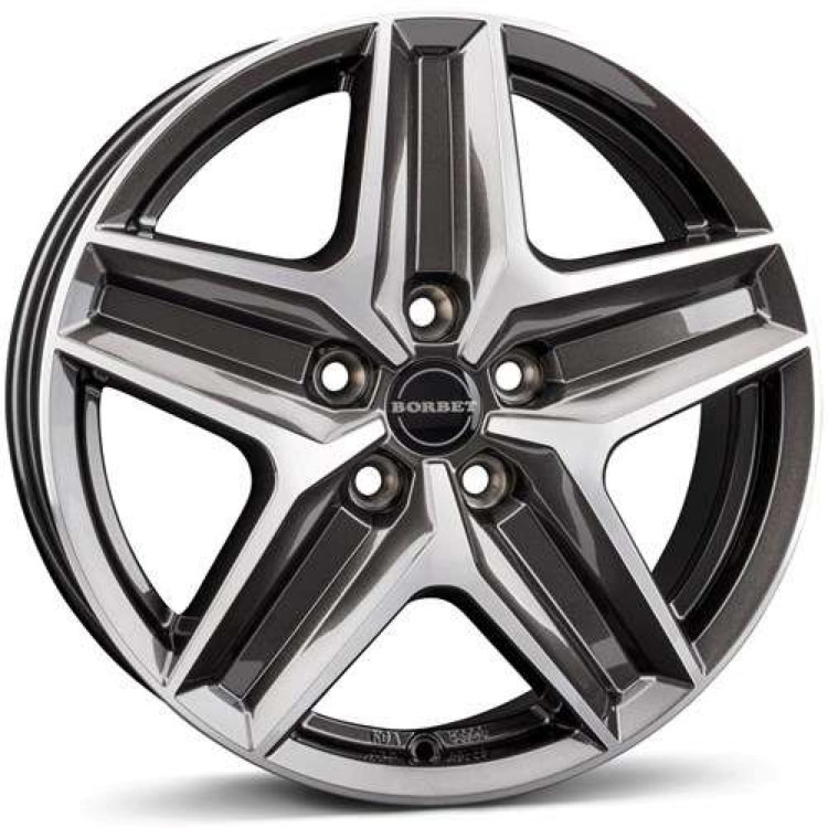 Felga aluminiowa Borbet CWZ 7.5" x 18" 5x118 ET 53