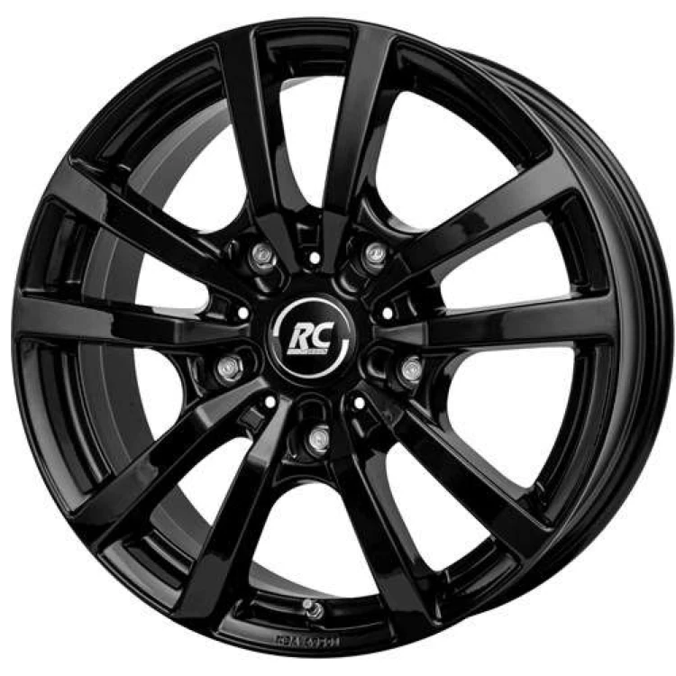 Felga aluminiowa RC Design RC25T black 6.5" x 16" 5x118 ET 48