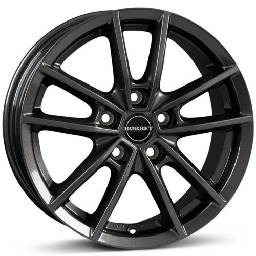 Felga aluminiowa Borbet W 6.0" x 15" 5x114.3 ET 43