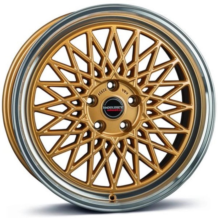 Felga aluminiowa Borbet B gold 8.0" x 17" 5x120 ET 35