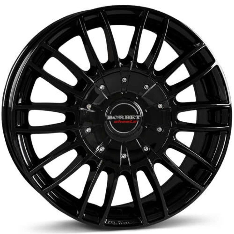 Felga aluminiowa Borbet CW3 black 7.5" x 18" 6x139.7 ET 45