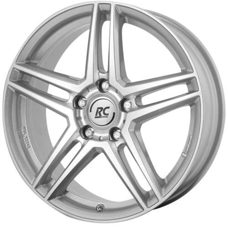Felga aluminiowa RC Design RCD17 Kristallsilber 8.0" x 18" 5x112 ET 38