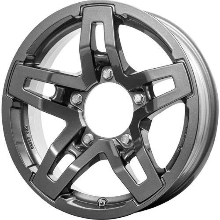 Felga aluminiowa RC Design RC33X Titan Metallic 5.5" x 15" 5x139.7 ET 5