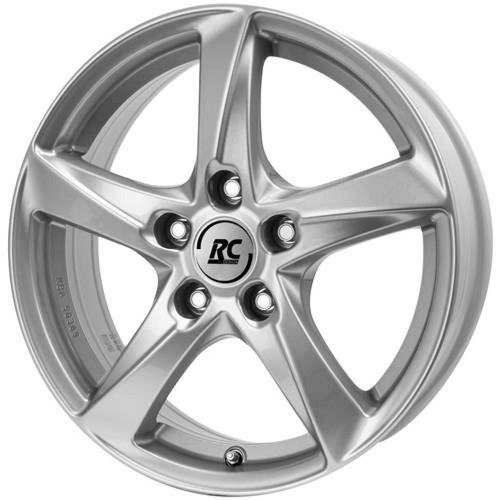 Felga aluminiowa RC Design RC30 Kristallsilber 7.0" x 17" 5x114.3 ET 38
