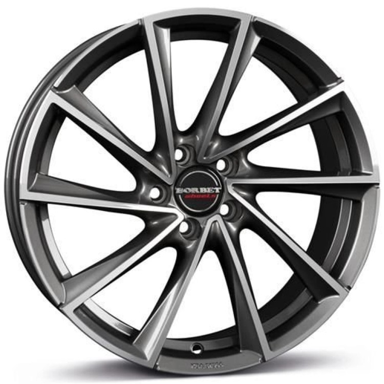 Felga aluminiowa Borbet VTX 8.0" x 18" 5x114.3 ET 48