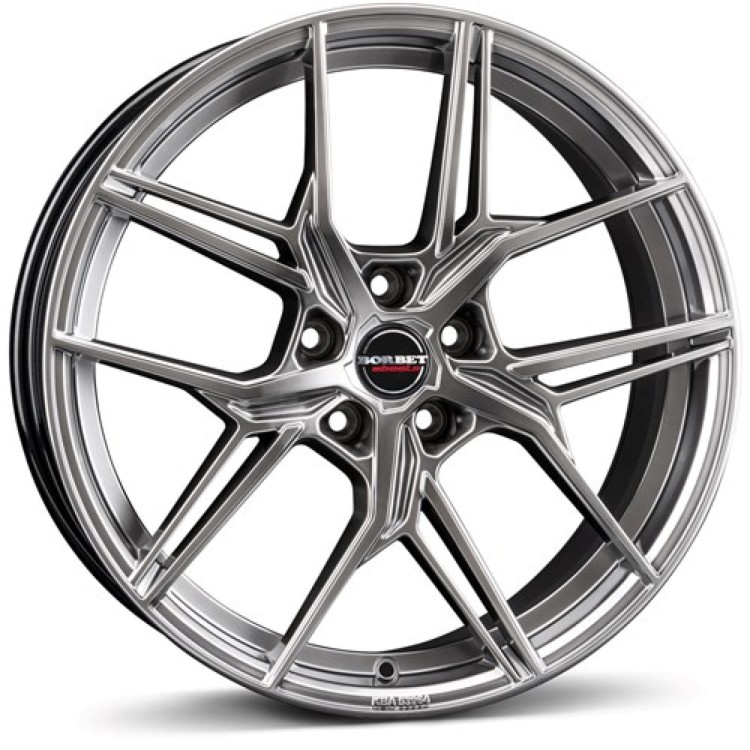 Felga aluminiowa Borbet QX hbs 8.5" x 20" 5x108 ET 45