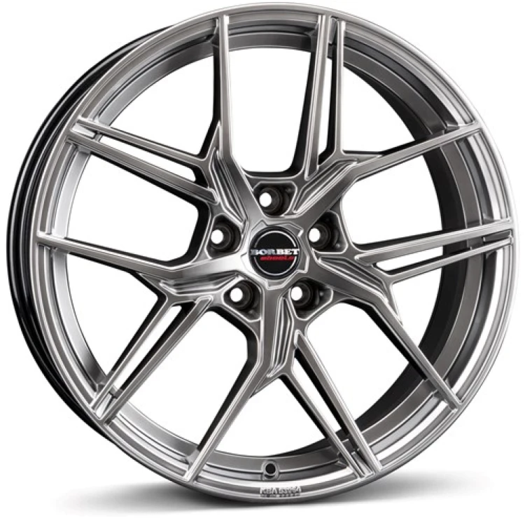 Felga aluminiowa Borbet QX hbs 8.0" x 19" 5x108 ET 50