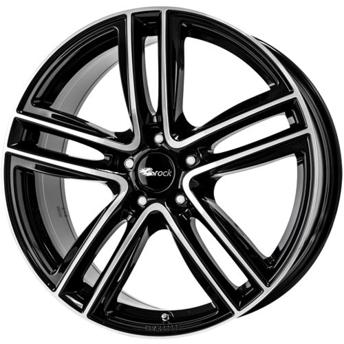 Felga aluminiowa OZ RC27 Schwarz Glanz Voll-Poliert 7.0" x 17" 5x112 ET 42