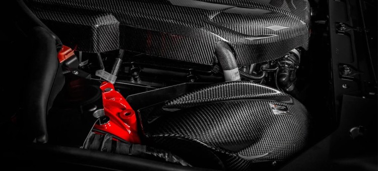 POKRYWA SILNIKA Z WŁÓKNA WĘGLOWEGO CARBON TOYOTA SUPRA 3.0 A90 MK5 EVENTURI