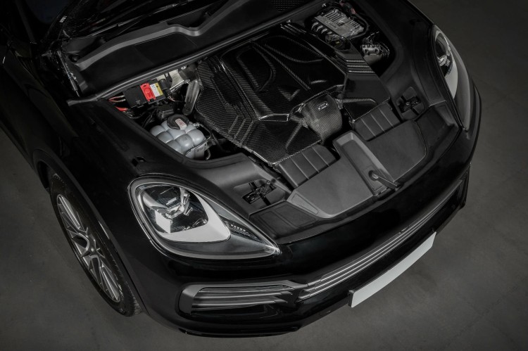 CARBONOWY UKŁAD DOLOTOWY PORSCHE CAYENNE 2018+ 3.0L V6 TURBO EVENTURI