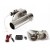 Przepustnica do wydechu Y-pipe / dwa motylki 2"