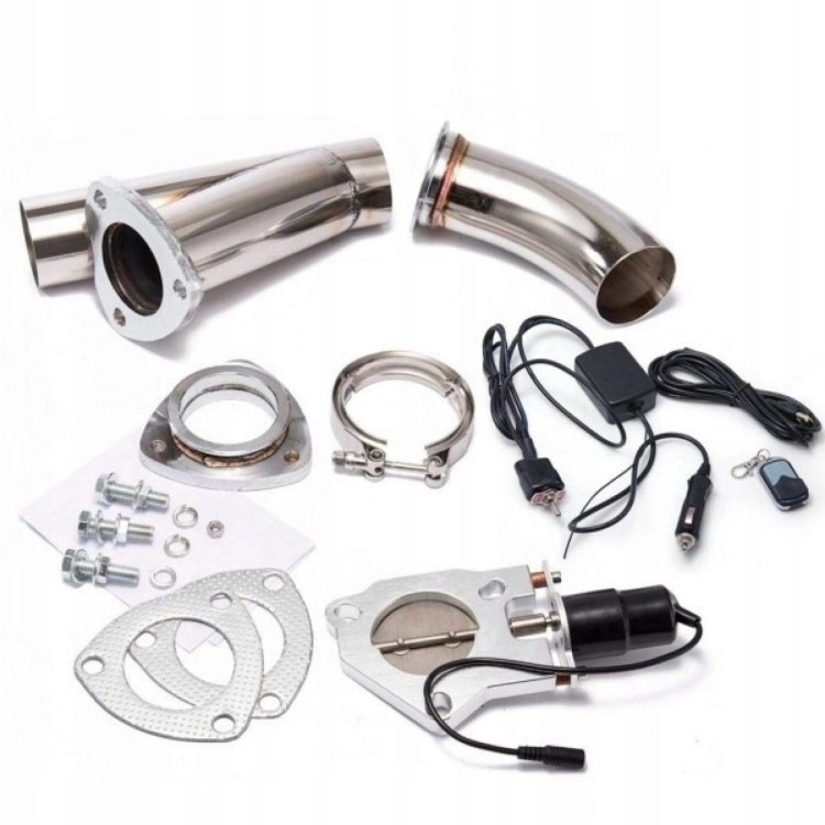 Przepustnica 3" Y-pipe zestaw