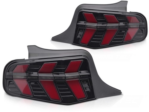 LAMPY TYLNE FORD MUSTANG 10-13 BLACK LED
