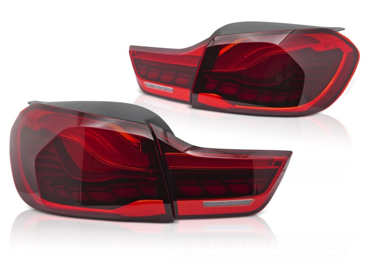 LAMPY DIODOWE OLED RED do BMW F32 F33 F36 F82 F83
