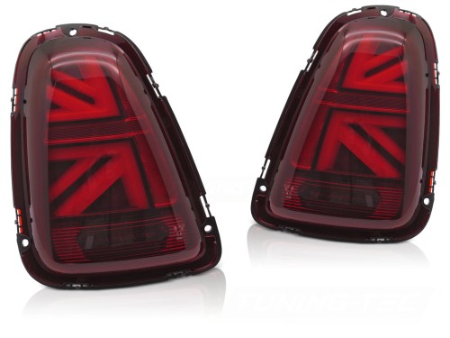 LAMPY TYLNE LED RED MINI COOPER R56 R57 R58 R59 06-14