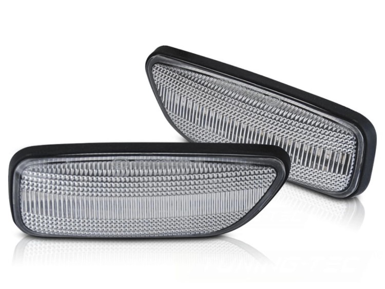 KIERUNKOWSKAZY BOCZNE CHROM LED VOLVO S60 S80 V70 XC90