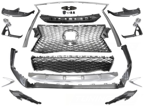 BODY KIT ZESTAW SPORT STYLE W/CAMERA HOLE LEXUS RX IV 15-19