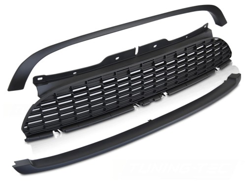 ATRAPA GRILL JCW STYLE CZARNY MAT MINI COOPER 06-09 R56 R57 R55