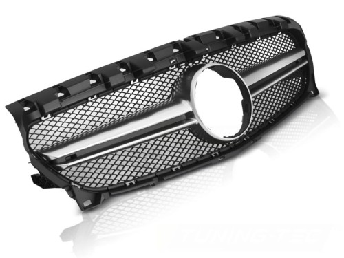 ATRAPA GRILL SILVER CLA45 MERCEDES CLA W117 13-19