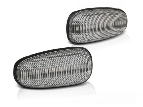 KIERUNKOWSKAZY BOCZNE OPEL ASTRA G ZAFIRA A FRONTERA B WHITE LED SEQ