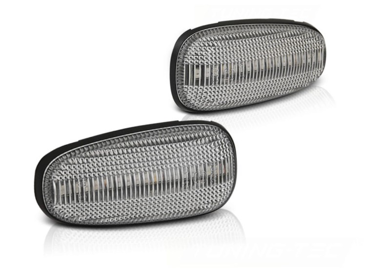 KIERUNKOWSKAZY BOCZNE OPEL ASTRA G ZAFIRA A FRONTERA B WHITE LED SEQ