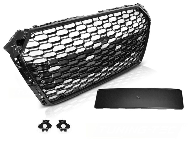ATRAPA GRILL BLACK PDC AUDI A4 B9 15-19 RS4