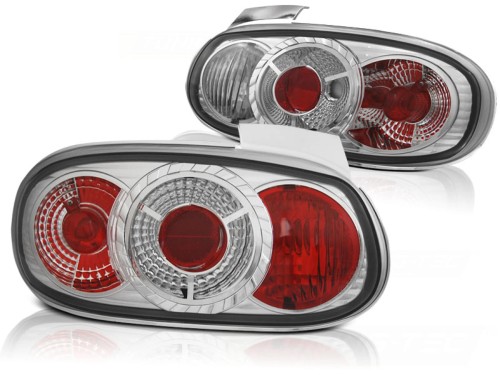 LAMPY TYLNE CHROM RED MAZDA MX5 NB 98-05