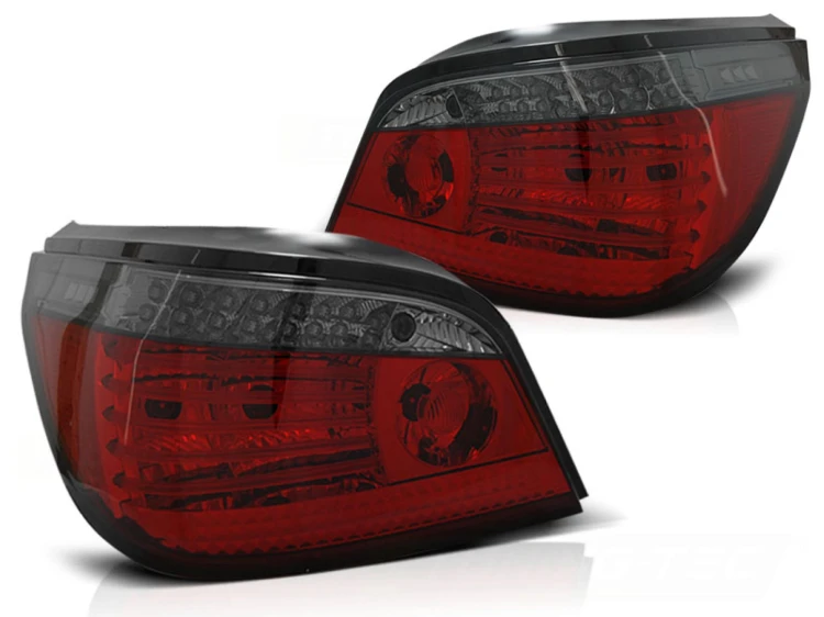 LAMPY TYLNE LED RED SMOKE SEQ BMW E60 LCI 03.07-12.09