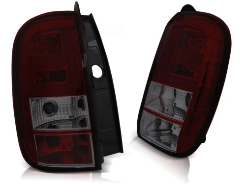 LAMPY TYLNE LED DACIA DUSTER 04.10- LED BAR RED SMOKE
