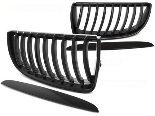NERKI GRILL ATRAPA BLACK BMW SERII 3 E90 / E91 03.05-08.08