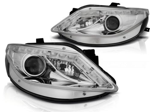 LAMPY PRZEDNIE REFLEKTORY CHROME SEAT IBIZA 6J 06.08-12