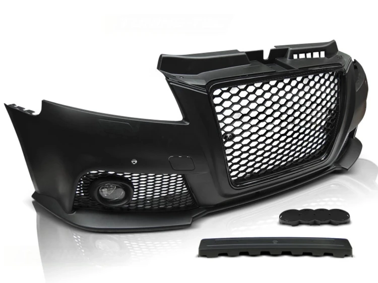 ZDERZAK PRZEDNI BLACK PDC RS3 AUDI A3 08-12
