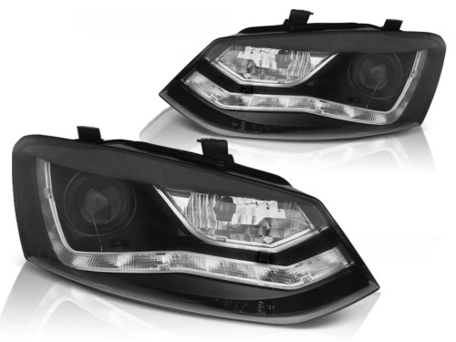 LAMPY PRZEDNIE REFLEKTORY LED VW POLO 6R 09-03.14