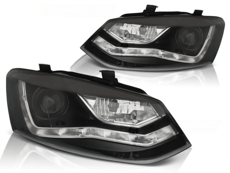 LAMPY PRZEDNIE REFLEKTORY LED VW POLO 6R 09-03.14