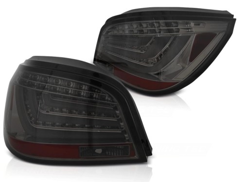 LAMPY TYLNE LED BAR TAIL LIGHTS SMOKE BMW SERII 5 E60 07.03-02.07