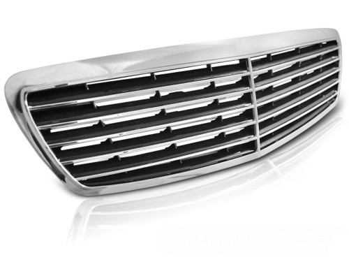 ATRAPA GRILL CHROME MERCEDES W211 E-KLASA 02-06