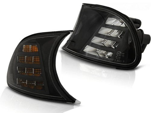 KIERUNKOWSKAZY BOCZNE BLACK LED BMW SERII 3 E46 04.99-08.01 C/C