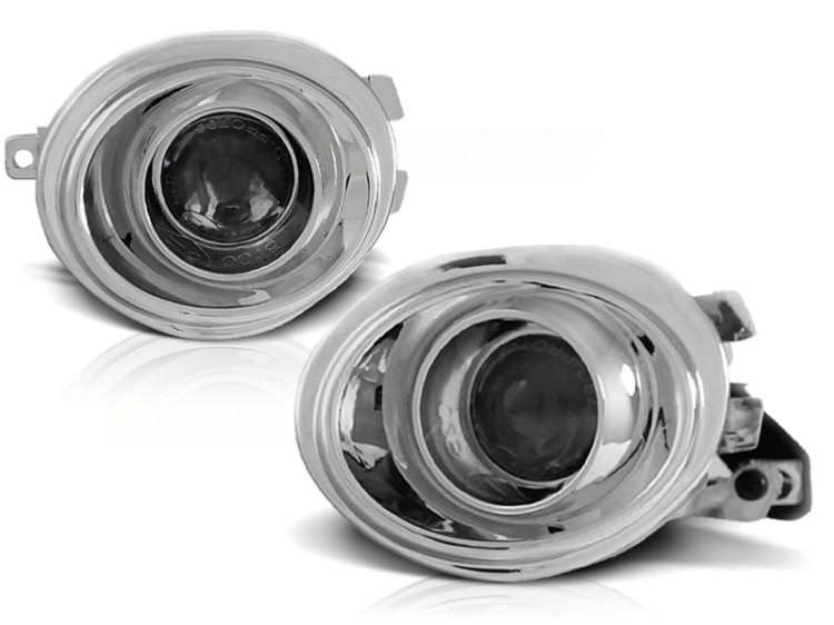 HALOGENY LAMPY PRZECIWMGIELNE CHROME SPORT BMW E39/E46