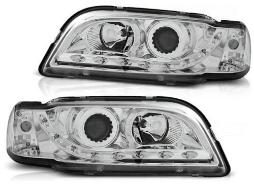 REFLEKTORY LAMPY PRZEDNIE CHROME CHROME VOLVO S40/V40 02.96-04.00