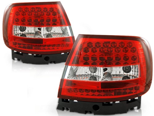 LAMPY TYLNE LED RED WHITE AUDI A4 B5 11.94-09.00