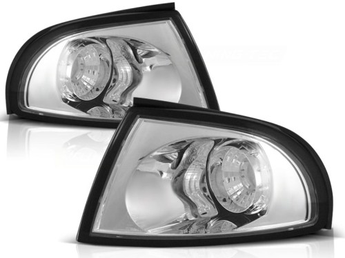 KIERUNKOWSKAZY PRZEDNIE CHROME AUDI A4 B5 11.94-12.98