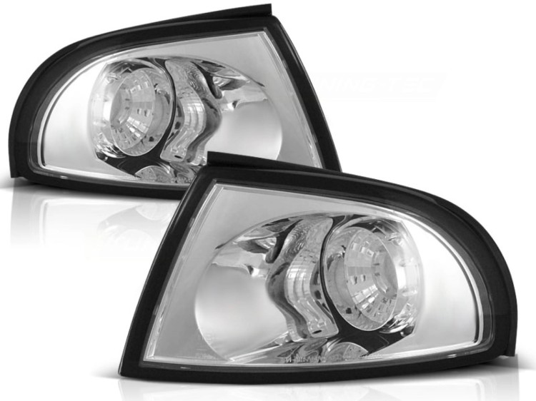 KIERUNKOWSKAZY PRZEDNIE CHROME AUDI A4 B5 11.94-12.98