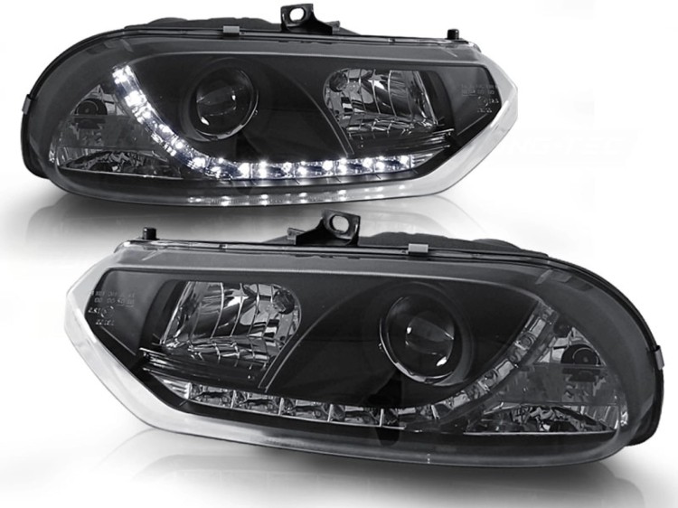 LAMPY TYLNE ALFA ROMEO 156 10.97-06.03 DAYLIGHT BLACK
