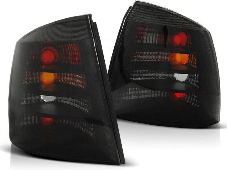 LAMPY TYLNE OPEL ASTRA G 09.97-02.04 3D/5D SMOKE