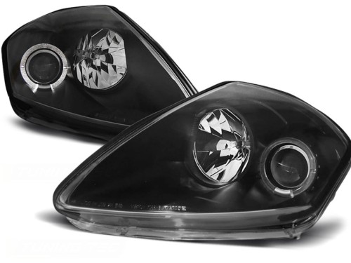 REFLEKTORY LAMPY PRZEDNIE BLACK MITSUBISHI ECLIPSE D50 00-05