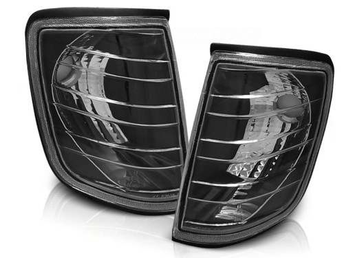 KIERUNKOWSKAZY MIGACZE PRZEDNIE BLACK MERCEDES W124 01.85-06.95